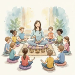 Волшебные звуки Тибета: встреча с поющими чашами для детей😇МАСТЕР-КЛАСС + коммуникативная группа